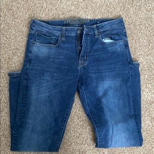 American Eagle slim straight extreme flex jeans